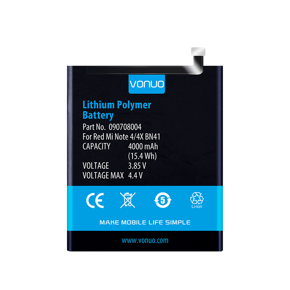 Battery for Red Mi Note4 / 4X High version - BN41
